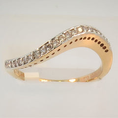 18ct Rose Gold Diamond Eternity Ring