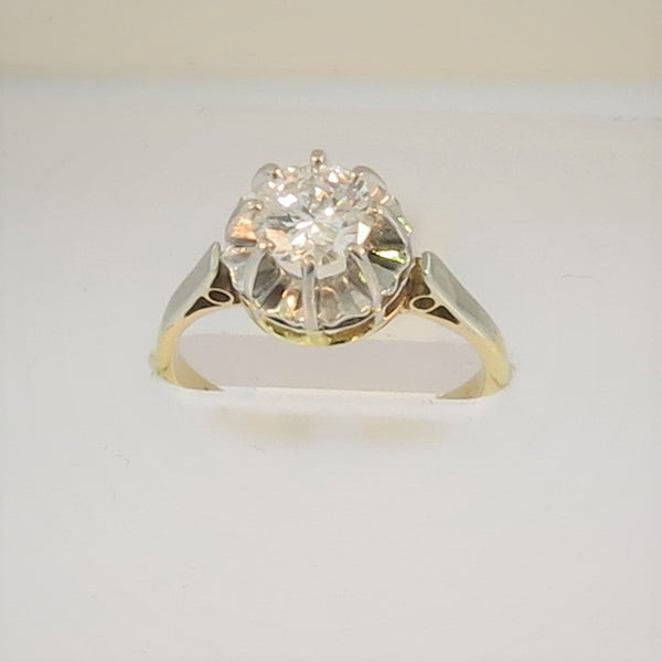 18ct Gold Diamond Solitaire RIng