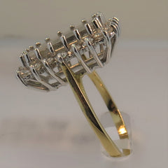 18ct Gold Natural Diamond Ring