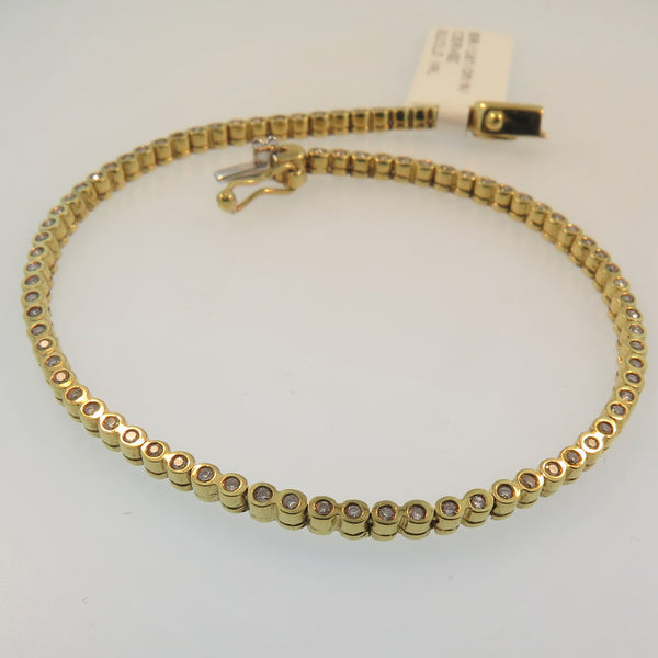 18ct Gold Diamond Bracelet