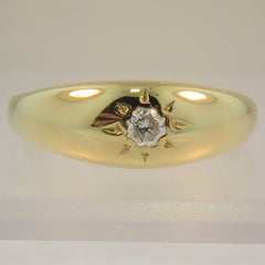 18ct Gold Diamond Set Ring