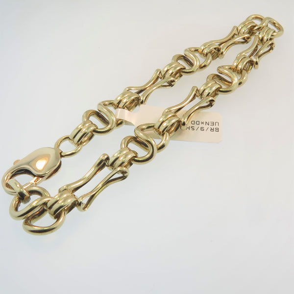 Yellow Gold Fancy Link Bracelet