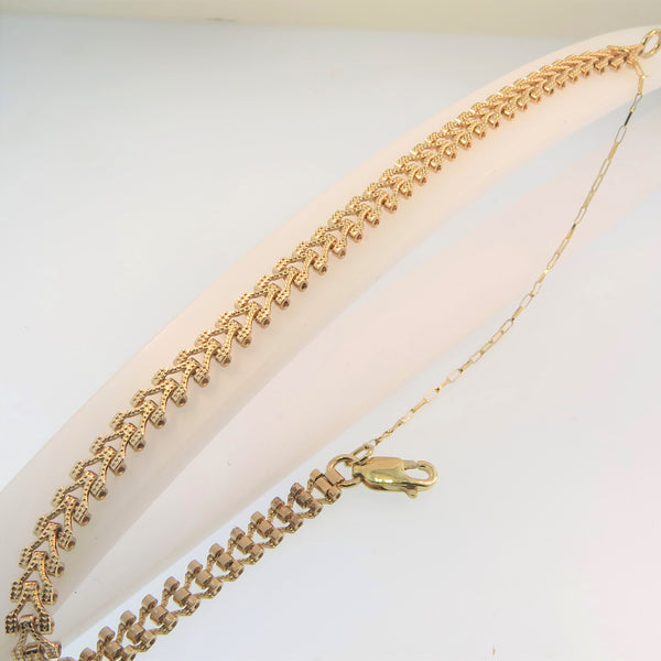 9ct Gold Chain Link Bracelet