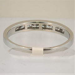 Platinum Diamond 1/2 Eternity Ring