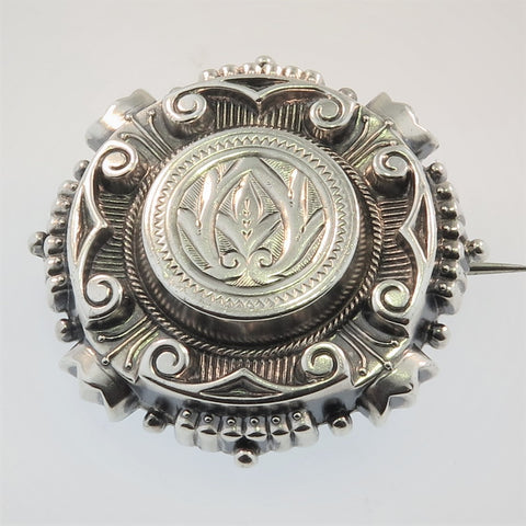 Victorian Silver Brooch